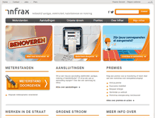 Tablet Screenshot of infrax.be